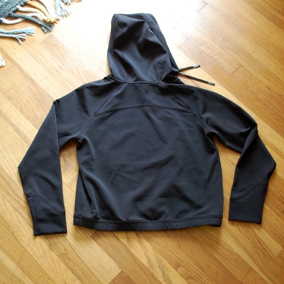 Lululemon Black Never Still Pullover Hoodie Performance Stretch - Picture 5 of 5